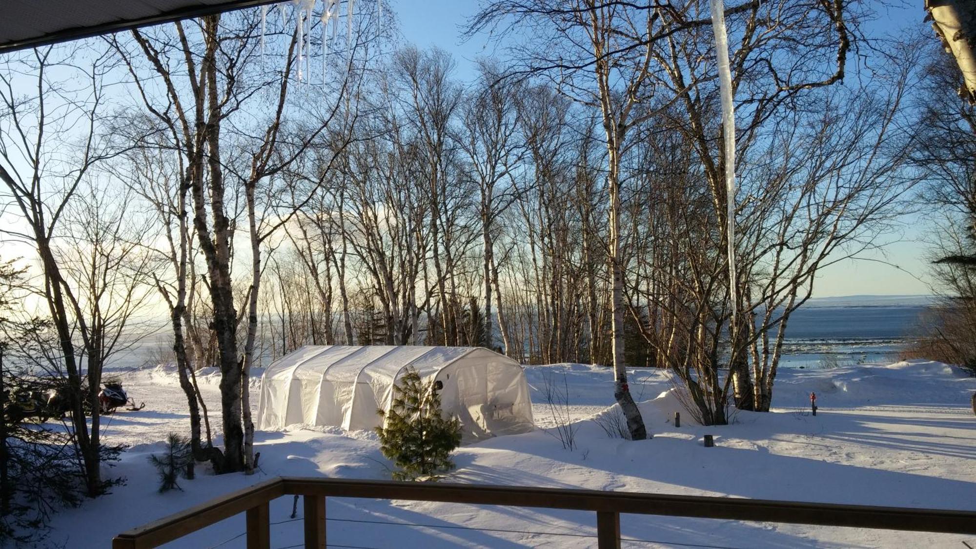 La Nef Bleue Villa Tadoussac Exterior photo