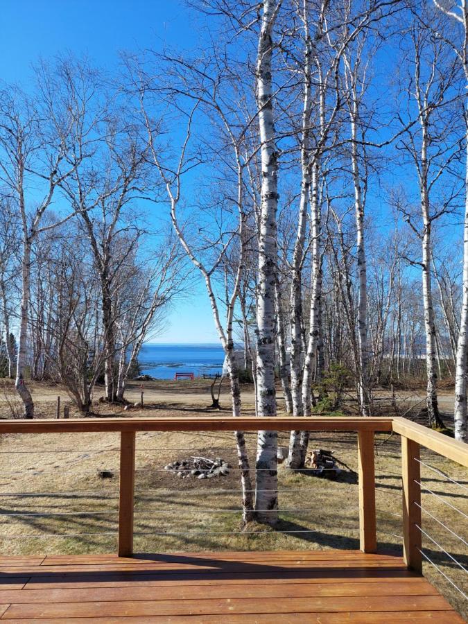 La Nef Bleue Villa Tadoussac Exterior photo