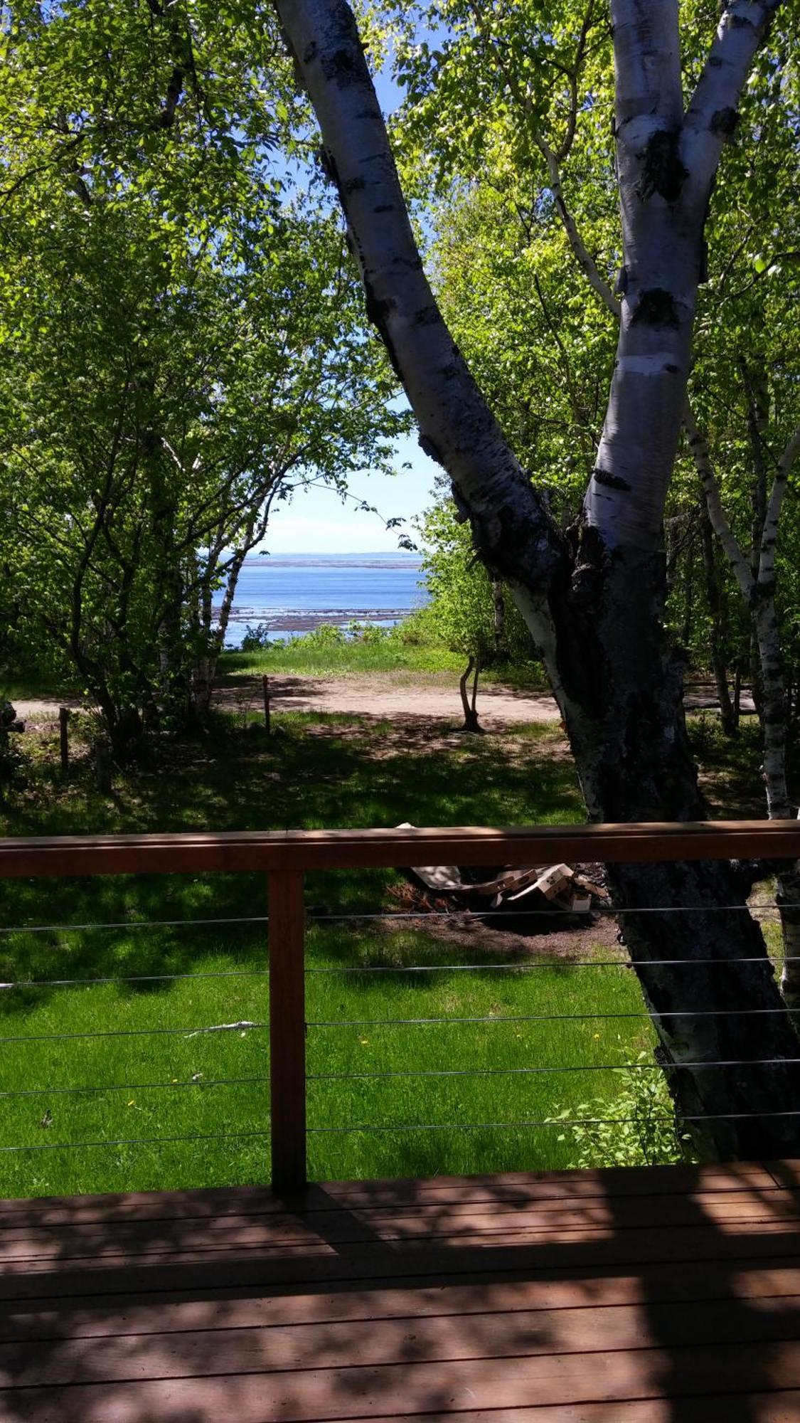 La Nef Bleue Villa Tadoussac Exterior photo